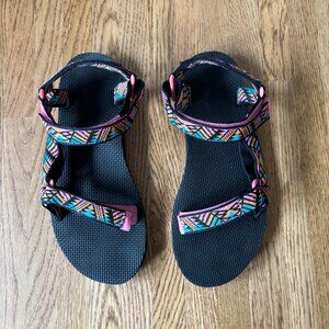 Teva Original, Size 11, Boomerang Pink Lemonade